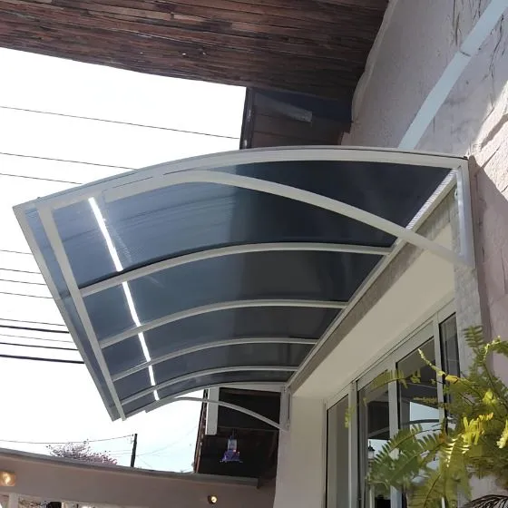 Toldo Fixo de Policarbonato Alveolar em Pedreira SP - foto 4