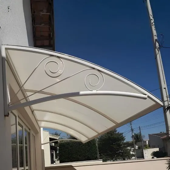 Toldo Fixo de Policarbonato Alveolar Toldo Fixo de Policarbonato Alveolar em Santa Rita do Passa Quatro SP - foto 9