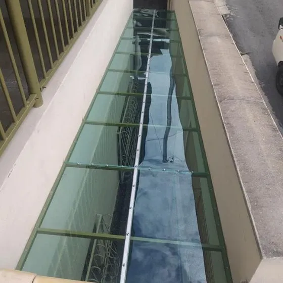 Toldo Fixo de Policarbonato Compacto em Jarinu SP - foto 9